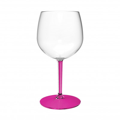 Nerozbitný pohár Gin&Tonic 580 ml, ružová stopka
