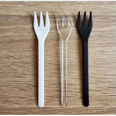 Kompostovateľné mini vidličky 10cm,...