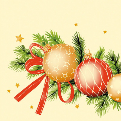 Vianočné servítky Kerstin, netkaná textília, 40x40cm