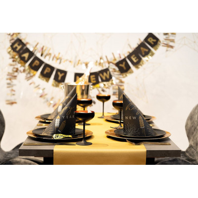 Silvestrovské servítky Rocky, netkaná textília, 40x40cm