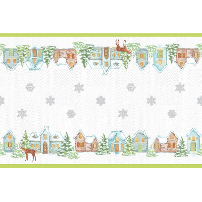 Vianočný behúň na stôl Sandy, netkaná textília, 0,4x24m