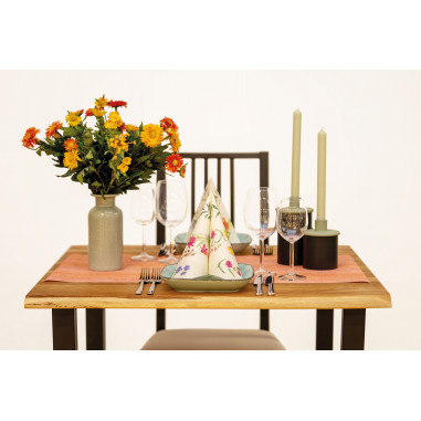 Kvetované servítky Molly 40x40cm, netkaná textília