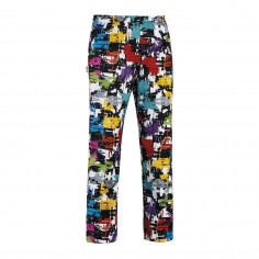 Kuchárske nohavice Coulisse Graphic , vzorové, Egochef
