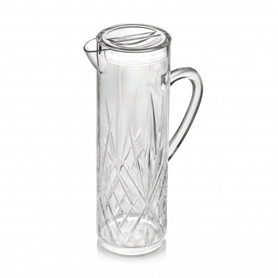 Luxusný nerozbitný džbán s vrchnákom Firenze 1,5l, "krištáľ"