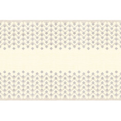 Moderná stredová šerpa na stôl Oskar, netkaná textília, hnedá 0,4x24m