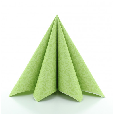 Pistáciové servítky Janet z netkanej textílie 40x40cm