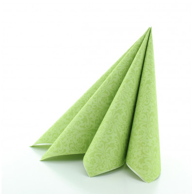 Pistáciové servítky Janet z netkanej textílie 40x40cm