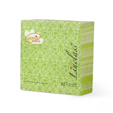 Pistáciové servítky Janet z netkanej textílie...