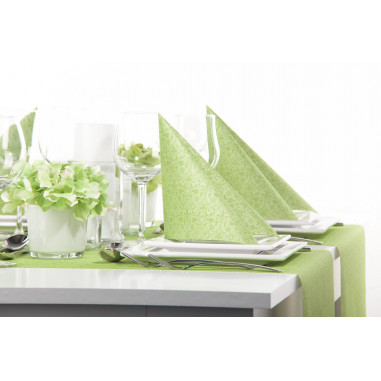 Pistáciové servítky Janet z netkanej textílie...