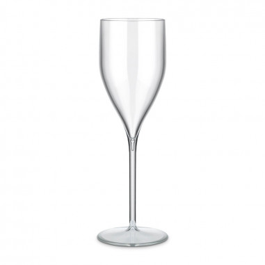Nerozbitné plastové poháre na sekt, prosecco Verona, 180ml AKCIA