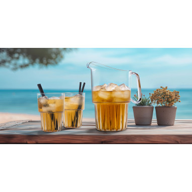 Nerozbitné plastové poháre na vodu, koktail...