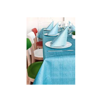 Servítky z netkanej textílie Flem avio, 44x44 cm, ľanový efekt