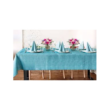 Servítky z netkanej textílie Flem avio, 44x44 cm, ľanový efekt