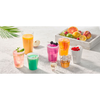 Nerozbitné plastové poháre na pivo Conico 0,5...