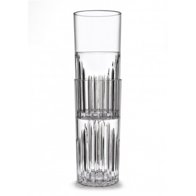 Nerozbitné plastové poháre na long drinky Milano Hi-ball, 420ml