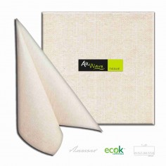 Papierové servítky Jill avorio - krémové, 40x40cm, 80 ks