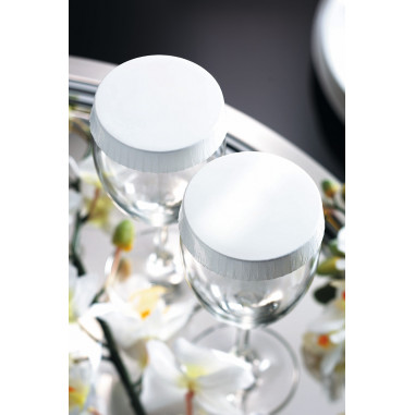 Papierové krytky - viečka na poháre, Ø 75mm