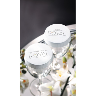 Papierové krytky - viečka na poháre, Ø 80mm