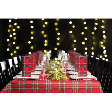 Vianočný obrus Charles, netkaná textília, 80x80cm, Mank