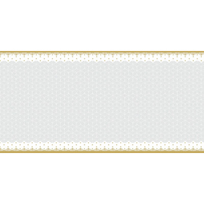 Vianočná štóla na stôl Vivien, zlato-strieborná ,0,4x24m