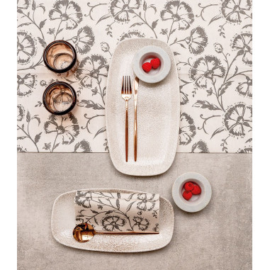 Pastelovo ružové servítky Ines, netkaná textília, 40x40cm