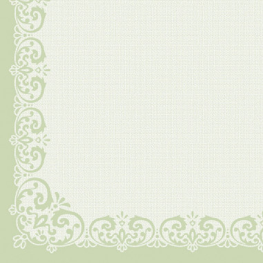 Svadobné a slávnostné servítky Janina, sage green, 40x40cm