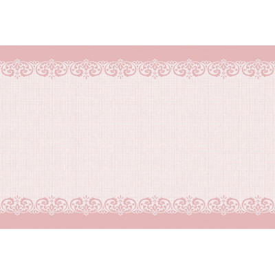 Slávnostný behúň na stôl Janina, pastelovo ružový, 0,4mx24m, netkaná textília