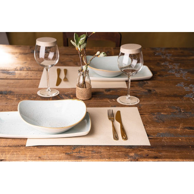 Ekologické prestieranie pod taniere z trávového papiera, 30x40cm