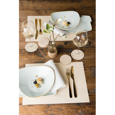 Ekologické prestieranie pod taniere z trávového papiera, 30x40cm