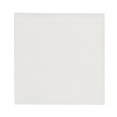 Koktailové servítky z netkanej textílie, biele, 24x24cm