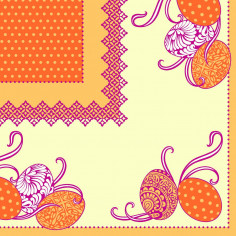 Veľkonočné servítky z netkanej textílie Andy, 40x40cm 2