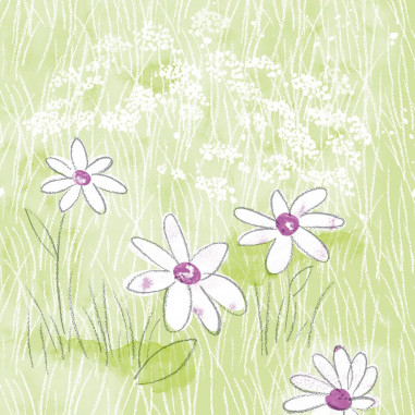 Veľkonočné servítky z netkanej textílie Lilly a Lenny, 40x40cm
