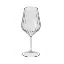 Nerozbitné plastové poháre Kaleido na víno, 470ml