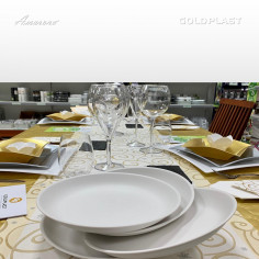 Nerozbitný plastový pohár Conico 330ml, biely, extra pevný, 6ks 2