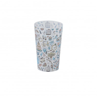 Nerozbitné plastové poháre s vlastnou potlačou, 180ml