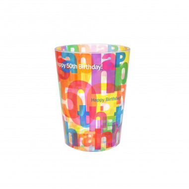 Nerozbitné plastové poháre s vlastnou potlačou, 330ml