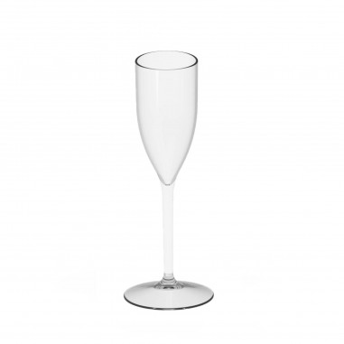 Plastové poháre na sekt, prosecco, 110ml, transparentné