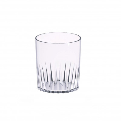 Nerozbitné plastové poháre Torino DOF na koňak, whisky, 400ml
