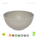 Nerozbitné misky z tvrdeného plastu Ø 23,5cm, objem 3,35l, krémové