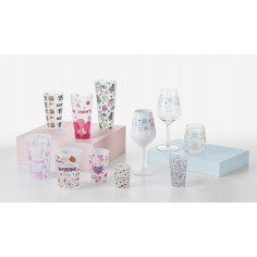 Nerozbitné plastové poháre na vodu, miešané drinky, s vlastnou potlačou, 390ml 2