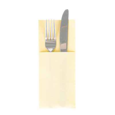 Obal na príbor 40x33cm, krémový, papierový, 50ks, TOP CENA